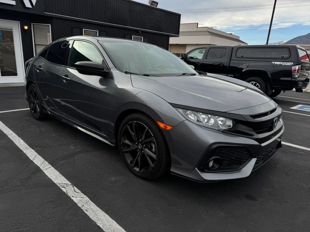 honda civic hatchback 2017 SHHFK7H41HU424853 image